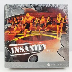 Insanity Beachbody DVD Set Home Workout Exercise Fitness Program Sealed